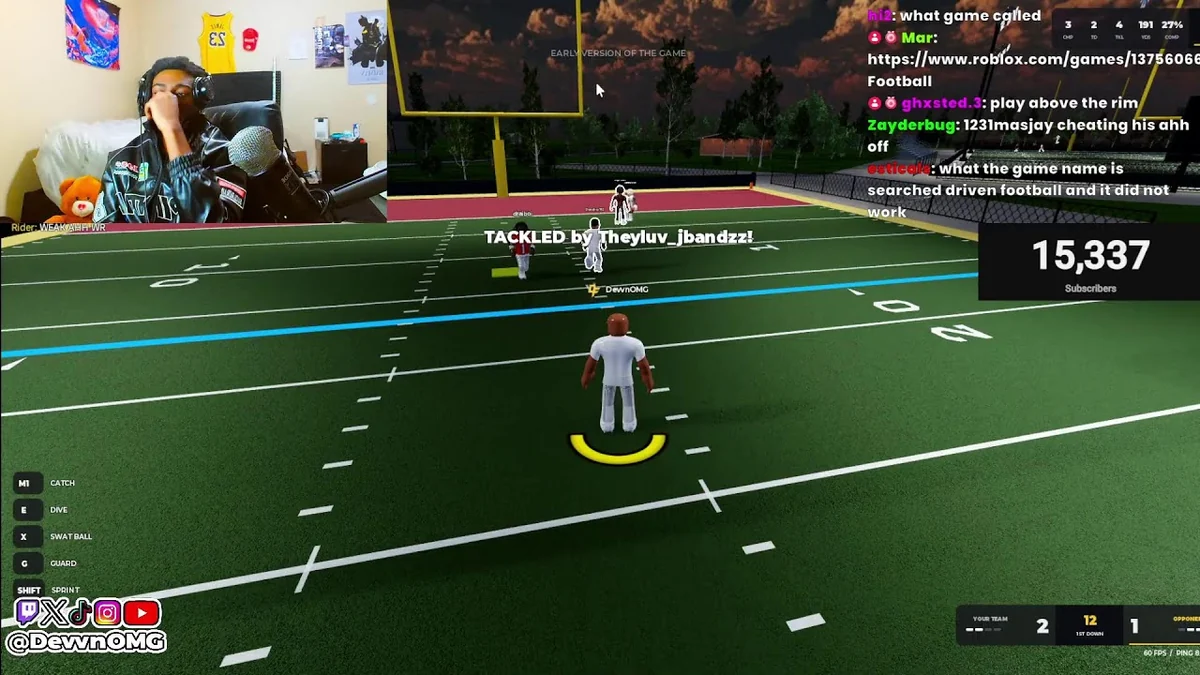 Official Driven Football landscape artwork